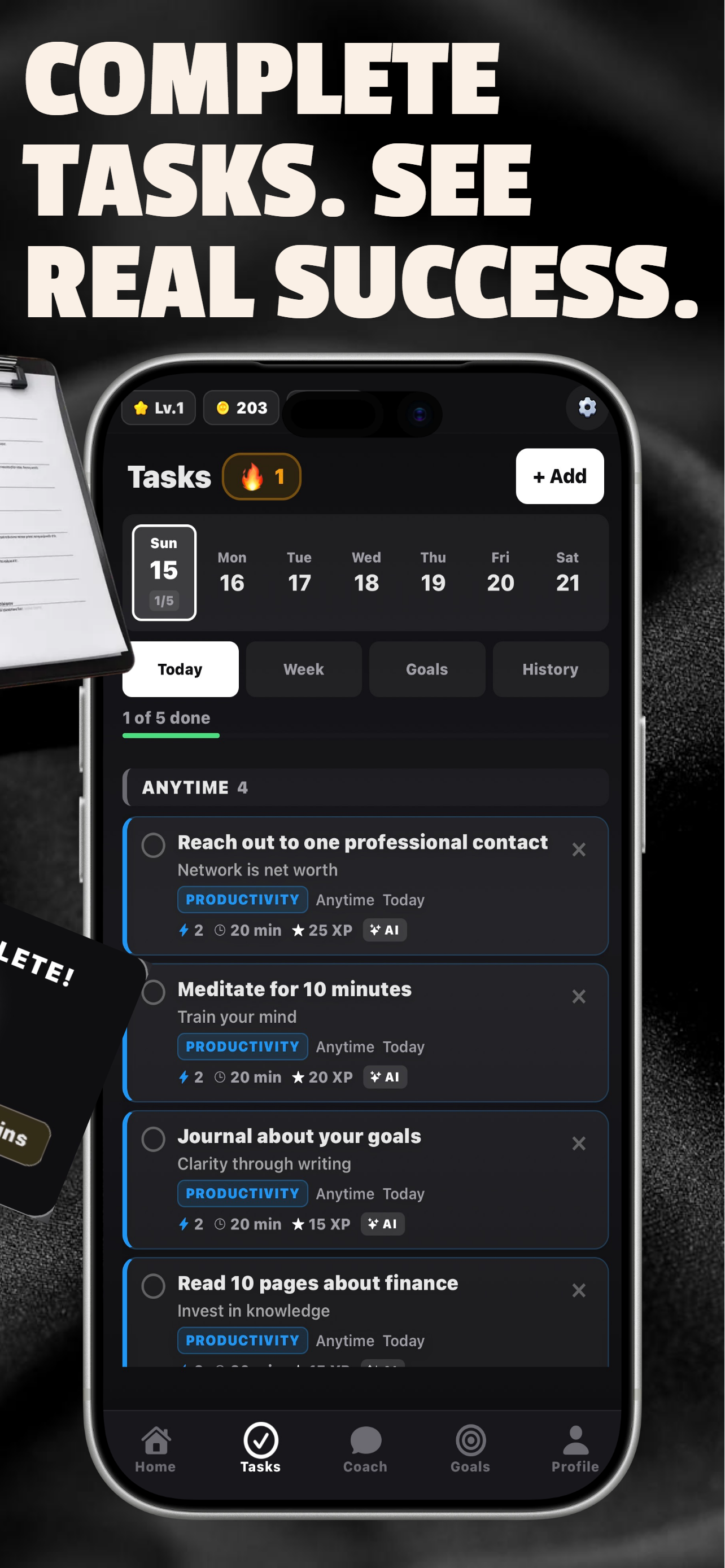 PEAK app screenshot 3